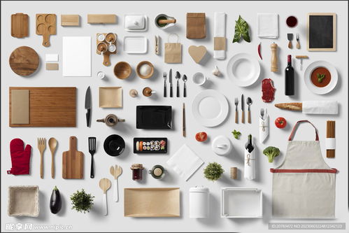 餐饮VI样机贴图设计图 品牌形象的视觉落地之道